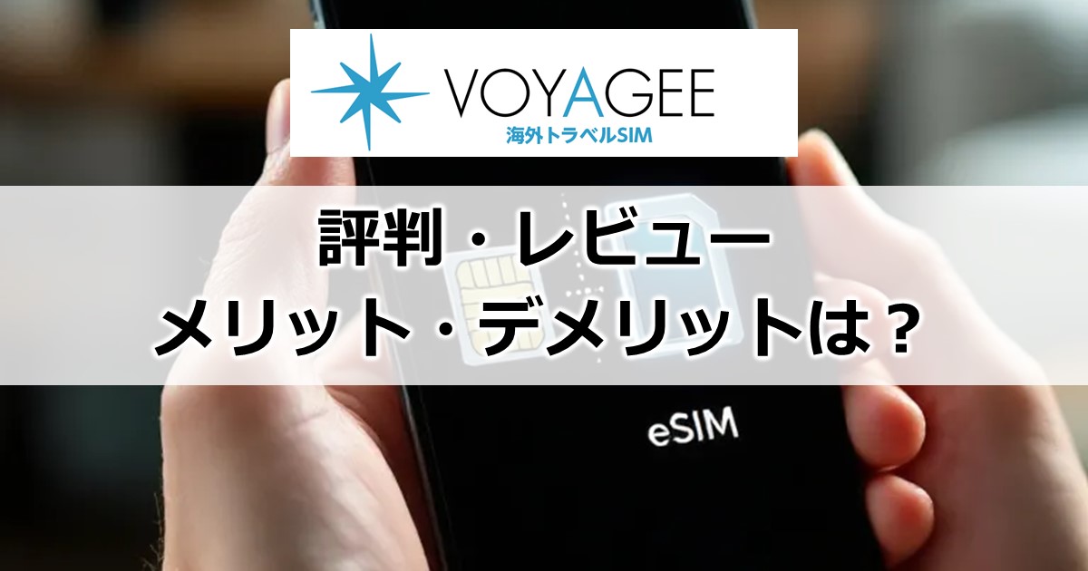 VOYAGEESIM評判・レビュー