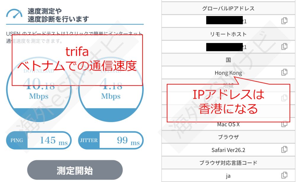 trifaベトナム