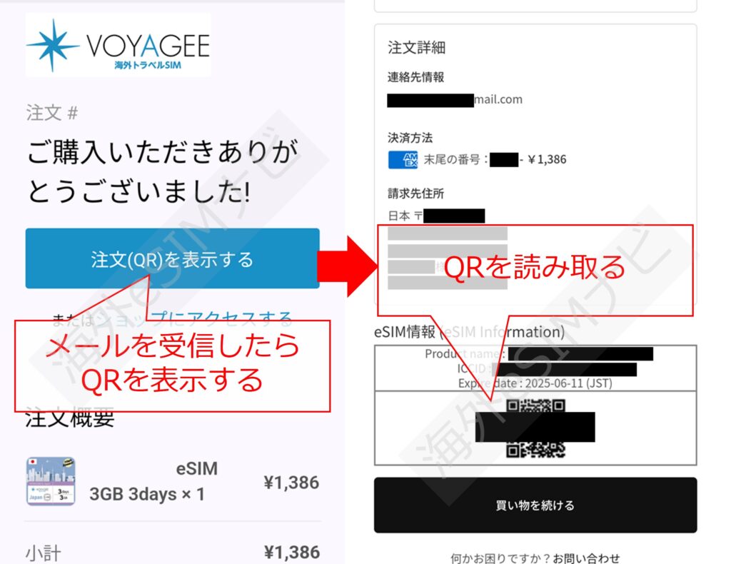 VOYAGEESIMのインストール方法